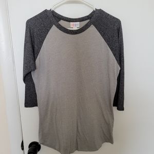 3/$25 Lularoe Grey Heathered Randy Size Small